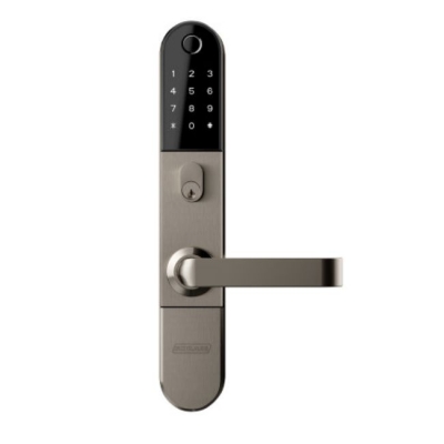 SCHLAGE SCEOMSNP OMNIA FIRE RATED SMART LOCK FINGERPRINT KEYPAD BLE SATIN NICKEL PLATE