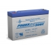 POWER-SONIC PS-670 6V 7AH SLA AGM BATTERY F1 TERMINALS