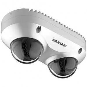 HIKVISION DS-2CD6D42G0-IS PANOVU 2X 4MP IP CAMERA DUAL-DIRECTIONAL 2.8MM MIC IR 10M IP67 POE UPTO 256GB SSD