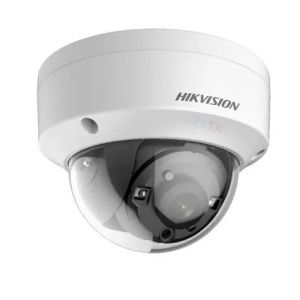 HIKVISION DS-2CE57H8T-VPITF 5MP TVI DOME CAMERA 2.8MM IR 30M 130DB WDR 4-IN-1 IP67 IK10 12VDC
