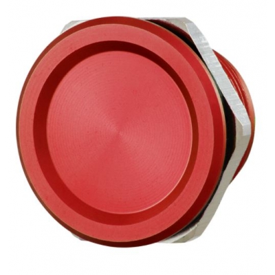 ROSSLARE PX-13R PIEZO SWITCH IP68 NO SPST MOMENTARY 22MM PANEL RED 19.5Hx29.5D (MM)