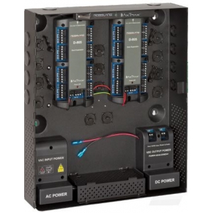 ROSSLARE ME-1515A METAL ENCLOSURE 2 EXPANSION BOARDS C14 12VDC 4A SMPS UPTO 7AH SLA CHARGER 346Hx404Wx101D (MM