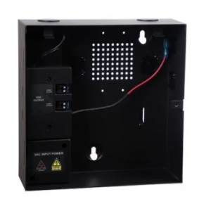 ROSSLARE ME-0515M-A POWER MANAGEMENT ENCLOSURE 2X 12VDC 2A OUTPUTS 15VDC 4A PSU UPTO 7AH SLA BACKUP IEC C14 WA