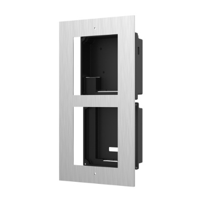 HIKVISION DS-KD-ACF2-P 2ND GEN MODULAR INTERCOM 2-MODULE FLUSH MOUNT HOUSING