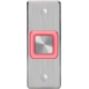 ROSSLARE EX-17E0 ILLUMINATED EXIT BUTTON PIEZOELECTRIC MULLION S/S IP65 SPDT 12/24VDC RED/GREEN LED SILVER 114