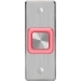 ROSSLARE EX-17E0 ILLUMINATED EXIT BUTTON PIEZOELECTRIC MULLION S/S IP65 SPDT 12/24VDC RED/GREEN LED SILVER 114