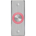 ROSSLARE EX-1600 PIEZOELECTRIC MULLION PUSH BUTTON IP65 SPDT 10-24VDC RED/GREEN LED RING STAINLESS STEEL 114Hx