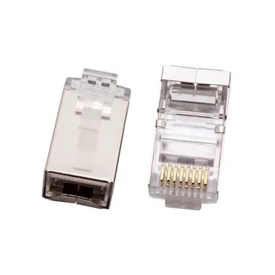 CABAC C68P8CS2P-L CAT6 RJ45 8P8C SHIELDED 2 PIECE PLUG 50PK