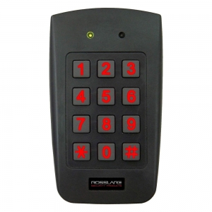 ROSSLARE AC-F44 BACKLIT PIN & PROX STANDALONE CONTROLLER IP65 125KHZ 500 USERS 12-24VDC/16-24VAC BLACK 121Hx71
