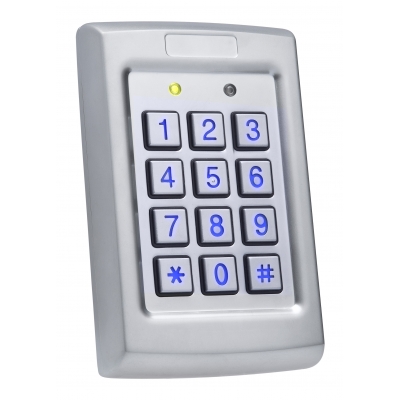 ROSSLARE AC-Q41SB KEYPAD READER 500 USER BACKLIT ANTI-VANDAL WEATHER RESISTANT IP65 12–24VDC 12–24VAC