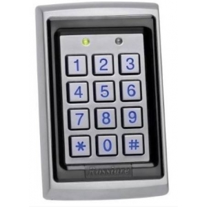 ROSSLARE AC-Q42HB PIN & PROX KEYPAD READER 500 USER BACKLIT ANTI-VANDAL IP54 12–24VDC 16–24VAC