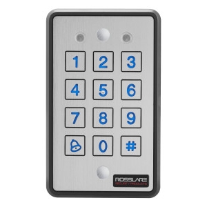 ROSSLARE AYC-T65N PIEZO BACKLIT KEYPAD PROX READER WIEGAND IP68 NATURAL