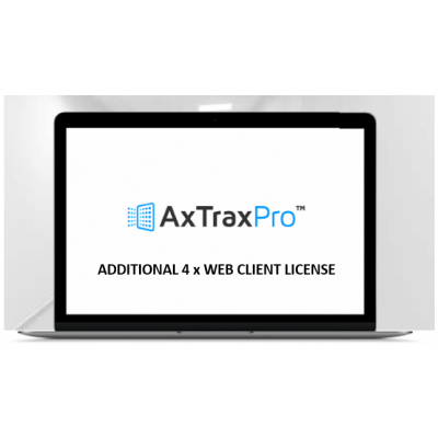 ROSSLARE AX-PRO-WEB-04 AXTRAXPRO ADD-ON LICENSE 4X WEB CLIENTS (REQUIRES BASE LICENSE)