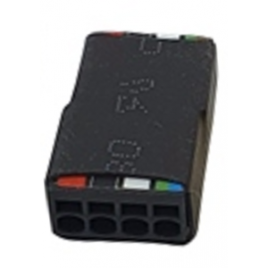 JACK FUSE FAST-R4J 4-WAY RS485/OSDP READER JOINER QUICK CONNECT PKT10