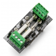 JACK FUSE PP2FR-HC-12 POWER PORT 2X 4A FUSED OUTPUTS FIRE TRIP MODULE 12VDC 8A DIN RAIL