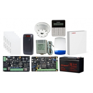 BOSCH SOL 4000 ACCESS KIT TEXT K/PAD, ACCESS CONTROL MOD, SIREN/STROBE, SCREAMER, PROX RDR, 5X CARDS, BATT, P/