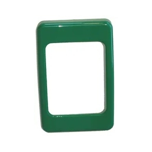 TROJAN TROTDL-SSG SINGLE SURROUND PLATE GREEN 116Hx76W (MM)