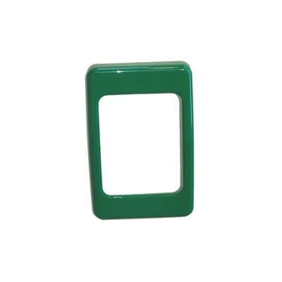 TROJAN TROTDL-SSG SINGLE SURROUND PLATE GREEN 116Hx76W (MM)