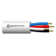 GARLAND SECURITY CABLE 14/0.20 4 CORE STRANDED UNSCREENED PVC SHEATH 300M WHITE