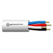 GARLAND SECURITY CABLE 14/0.20 4 CORE STRANDED UNSCREENED PVC SHEATH 300M WHITE