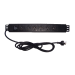 REDBACK RACKS SA.0806 19 INCH RACK MOUNT PDU 6-WAY AU 10A WITHOUT SWITCH 3M LEAD HORIZONTAL 482X45X61 (MM)