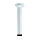 BOSCH NDA-U-PMT 12 INCH (31CM) PENDANT PIPE MOUNT FOR DOME CAMERAS 1.5IN NPT ALUMINUM WHITE