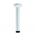 BOSCH NDA-U-PMT 12 INCH (31CM) PENDANT PIPE MOUNT FOR DOME CAMERAS 1.5IN NPT ALUMINUM WHITE
