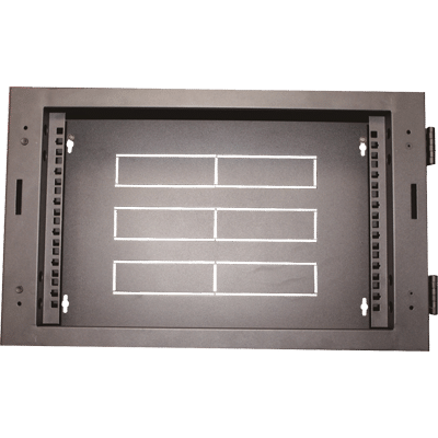 REDBACK RACKS SF.6618 18RU SLIM 19 INCH WALL FRAME SWING 150MM DEEP SUITS ZH.6618W 903HX600WX150D (MM)