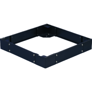 REDBACK RACKS PL0660 PLINTH SUITS CA.6612/CA.6012 12RU ALUMINIUM WEATHERPROOF WALL/POLE RACKS