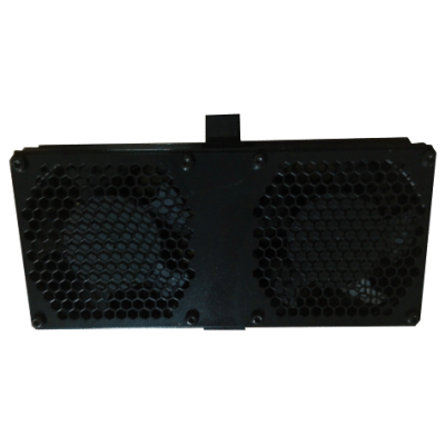 REDBACK RACKS SA.6502 FAN TRAY TWIN FAN 230VAC 50HZ 77 CFM 45 DBA 2600 RPM 148WX297DX45H (MM)