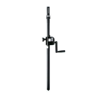 K&M 21340 WINCH UP DISTANCE ROD HAND CRANK RING LOCK M20 920-1520MM 35KG BLACK