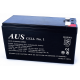 AUSCELL CJ12-9 12VDC 9AH VRLA LEAD ACID BATTERY FASTON F2 90A (5 SEC) 2.7A CHARGE BLACK 100HX151WX65D (MM)