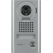 AIPHONE JO SERIES 2/4-WIRE INTERCOM 1 BUTTON AUDIO/VIDEO DOOR STATION SILVER RESIDENTIAL MECHANICAL BUTTON MET