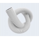 HPFLEX HPPCM2520 PVC CORRUGATED CONDUIT MEDIUM DUTY 25MM X 20M GREY