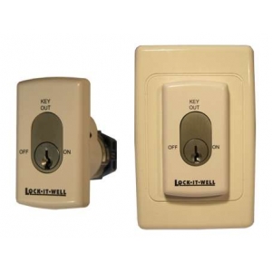 LOCK IT WELL OVAL 1 LAZY CAM KEY SWITCH 1NO 1NC CHANGEOVER OL125105