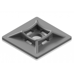 MATELEC NCTM-M19B 19X19MM CABLE TIE MOUNT 3M BACKING TAPE 100PK BLACK