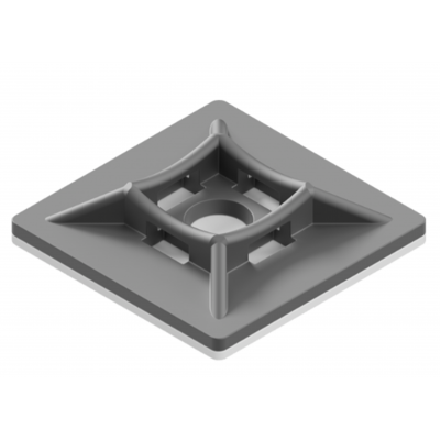 MATELEC NCTM-M19B 19X19MM CABLE TIE MOUNT 3M BACKING TAPE 100PK BLACK