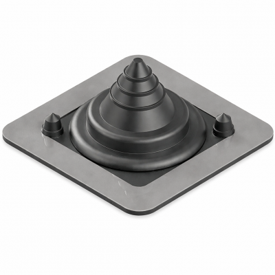 MATELEC SEAL-0/35B ROOF PENETRATION SEAL SQUARE 0-35MM 100X100MM BLACK