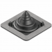MATELEC SEAL-0/35B ROOF PENETRATION SEAL SQUARE 0-35MM 100X100MM BLACK