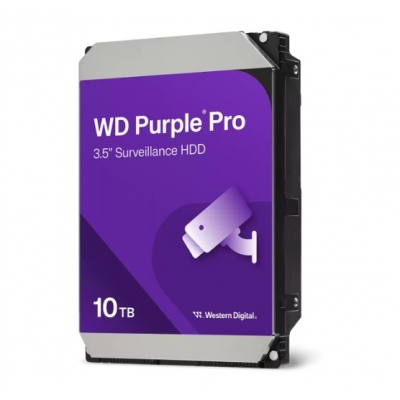 WESTERN DIGITAL WD102PURP WD PURPLE 10TB 3.5 INCH SATA 6GB/S 7200RPM PRO SURVEILLANCE HDD