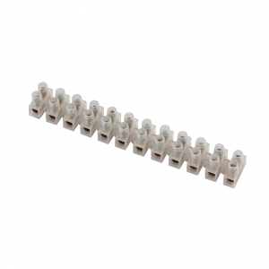 MATELEC STC-M6/5A 6MM² NATURAL 5A 12 POLE 2 WAY STRIP CONNECTOR
