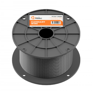 MATELEC FCW-12005 1.25 G 7 STRAND CATENARY WIRE 100M DRUM ELECTRO-GALVANISED
