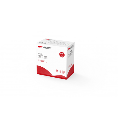 HIKVISION DS-1LN6UZC0(O-STD) CAT6 U/UTP NETWORK CABLE SOLID COPPER 0.5MM 305M BLUE