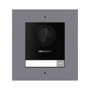 HIKVISION DS-KD8003-IME1(B)/FLUSH KD8 SERIES PRO MODULAR IP VIDEO DOOR STATION 2MP FISHEYE MIC IR POE IP65 FLU
