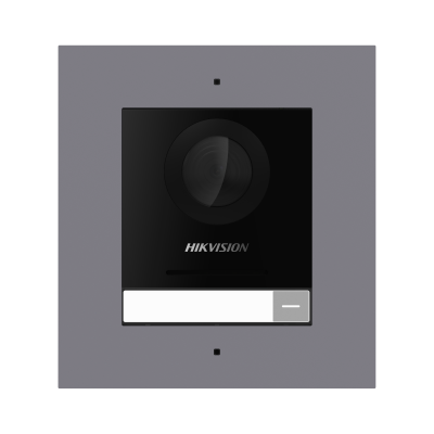 HIKVISION DS-KD8003-IME1(B)/FLUSH KD8 SERIES PRO MODULAR IP VIDEO DOOR STATION 2MP FISHEYE MIC IR POE IP65 FLU