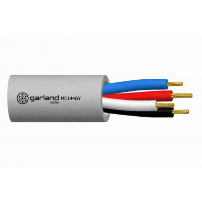 GARLAND MC144GY SECURITY CABLE 4C 14/0.20 STRANDED UNSCREENED PVC SHEATH 300M GREY