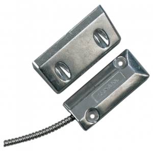 SENTROL SEN2202A-L HARDWIRED ROLLER DOOR REED SWITCH SILVER DETECTION GAP 76.2MM 1 x N/C OUTPUT (DRY) METAL SU