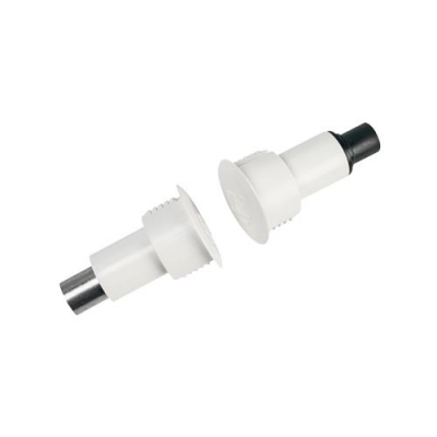 SENTROL SEN1076H-N HARDWIRED HIGH SECURITY REED SWITCH (BIASED) WHITE DETECTION GAP 12.7MM 1 x SPDT OUTPUT PLA
