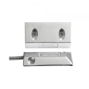 SENTROL SEN2207AH-L HARDWIRED HIGH SECURITY ROLLER DR REED SWITCH (BIASED) SILVER DETECTION GAP 63.5MM 1 x SPD