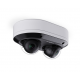 BOSCH NDD-7803-AL FLEXIDOME DUAL 7100I IR 2X5MP IP CAMERA DUAL DOME VF 3.2-8.1MM MIC IR 30M IP67 POE+ WHITE